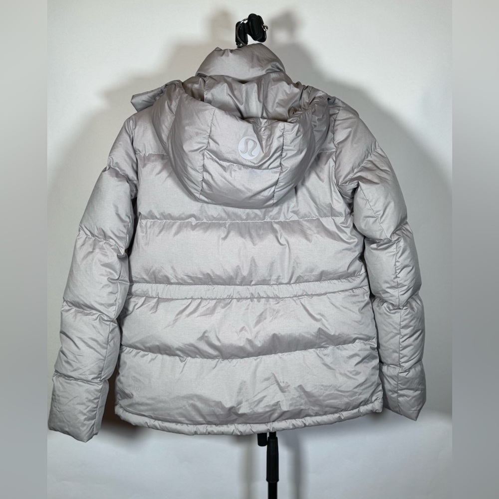 NWOT Lululemon Wunder Puff Jacket Heathered Natural Ivory - Picture 7 of 14